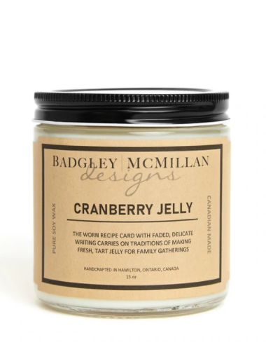 Cranberry Jelly Soy Jar Candle - 2 Size