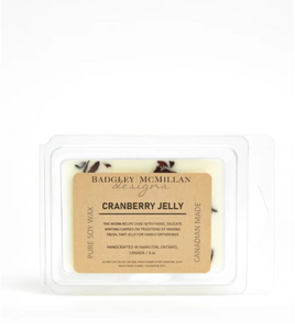 Cranberry Jelly 3 oz Soy Wax Melt