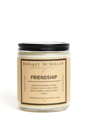 Friendship Soy Jar Candle - 2 Size