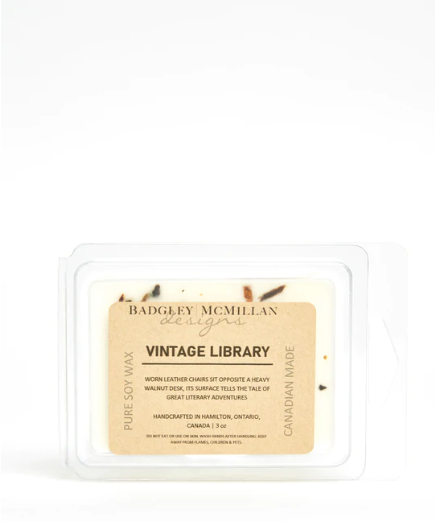 Vintage Library 3 oz Soy Wax Melt