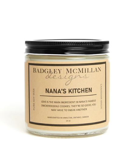 Nana's Kitchen Soy Wax Candle - 2 Sizes