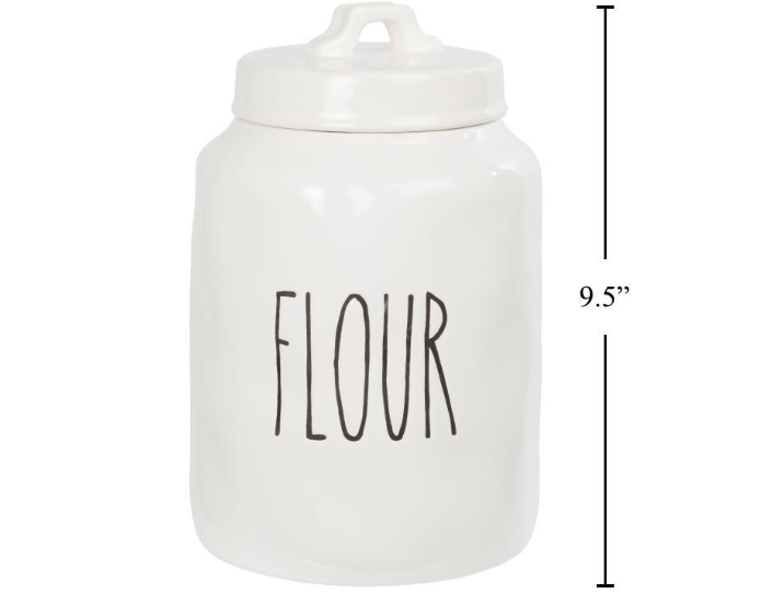 Flour Ceramic Canister , FLOUR