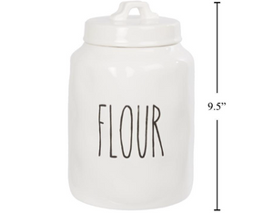 Flour Ceramic Canister , FLOUR