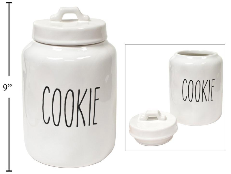 Cookie Ceramic Canister , COOKIE
