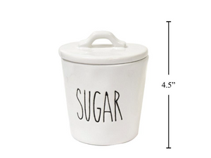 Sugar Ceramic Canister , SUGAR