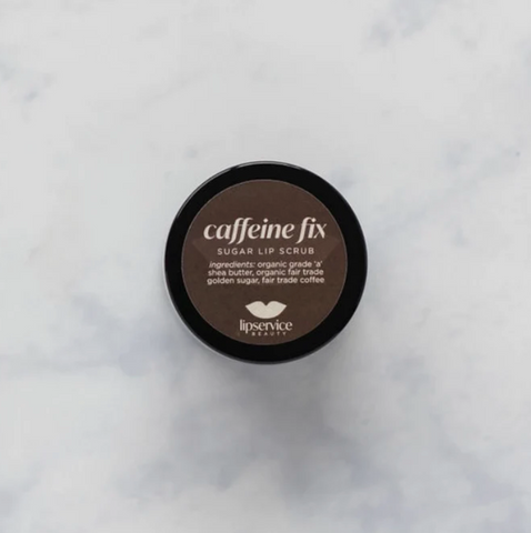 Vegan Lip Scrub: Caffeine Fix