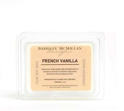 French Vanilla 3 oz Soy Wax melt