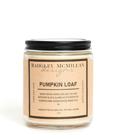 Pumpkin Loaf Soy Jar Candle - 2 Sizes