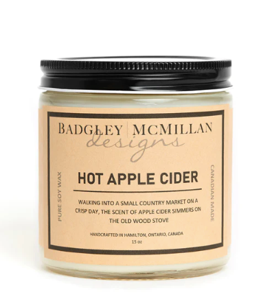 Hot Apple Cider Soy Jar Candle - 2 Sizes