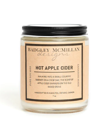 Hot Apple Cider Soy Jar Candle - 2 Sizes