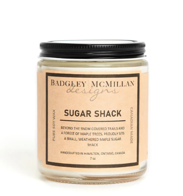 Sugar Shack Soy Jar Candle - 2 Sizes