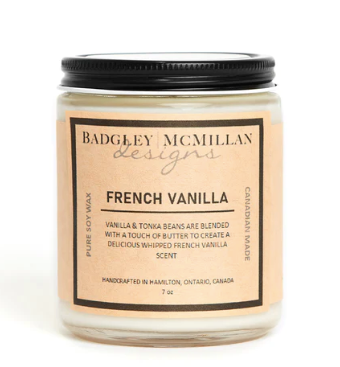 French Vanilla Soy Jar Candle - 2 Sizes