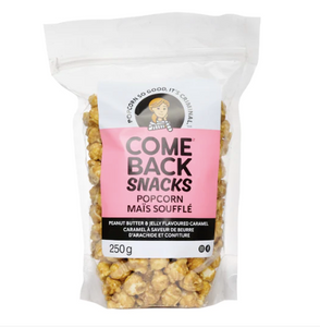 Peanut Butter & Jelly Flavoured Caramel Popcorn - 250g in