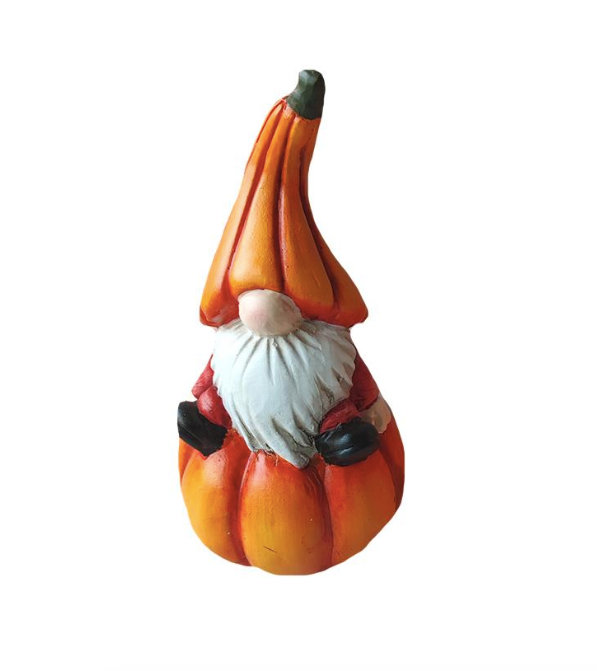 Gnome on A Pumpkin - 2 Different Styles
