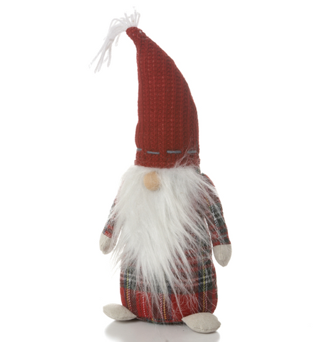 13" Standing Gnome - Red/Green