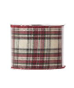 Wired Tartan Ribbon, 2.5"x3YRDS - 5 Styles