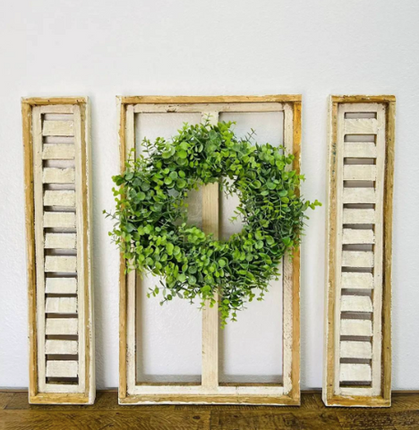 Rustic Wood Window 3pcs Set