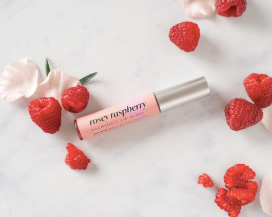 Balmshell Lip Gloss - Rosey Raspberry