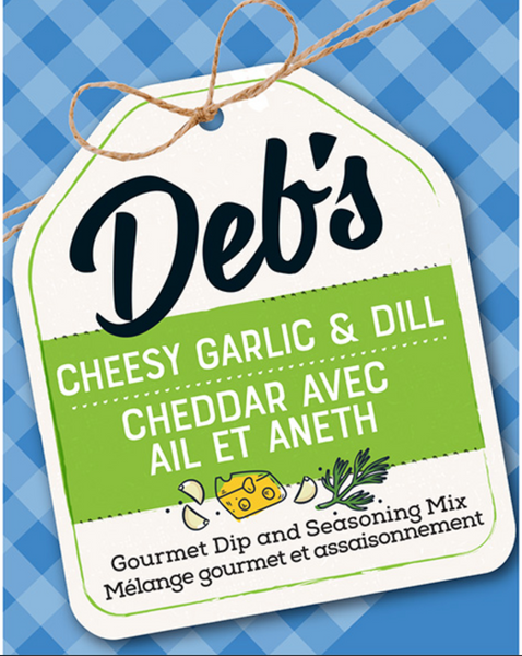 Debs Cheesy Garlic & Dill Dip