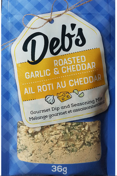 Debs Roasted Garlic & Cheddar  Dip