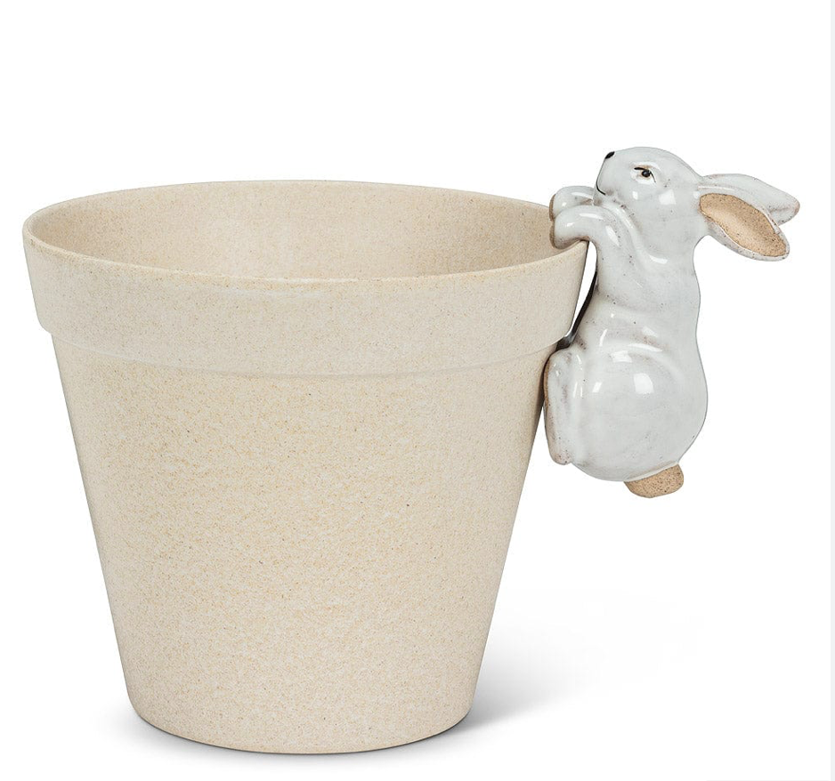 Climbing Bunny Pot Hanger