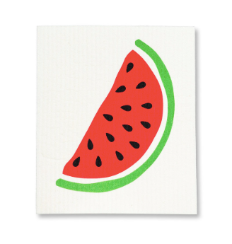 Large Watermelon Swedish Dish Cloth