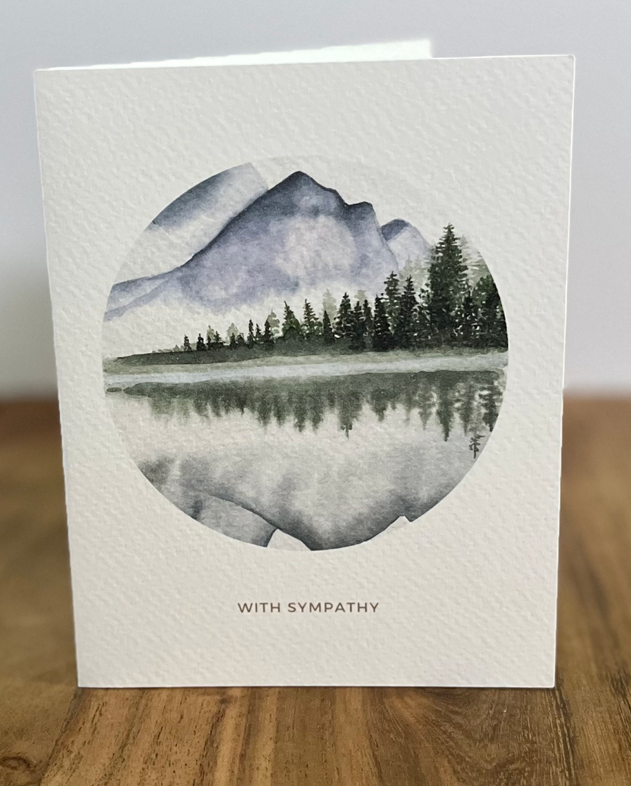 With Sympathy Card, Includes Kraft Envelope