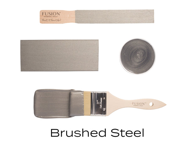 Fusion Mineral Metallics - Brushed Steel