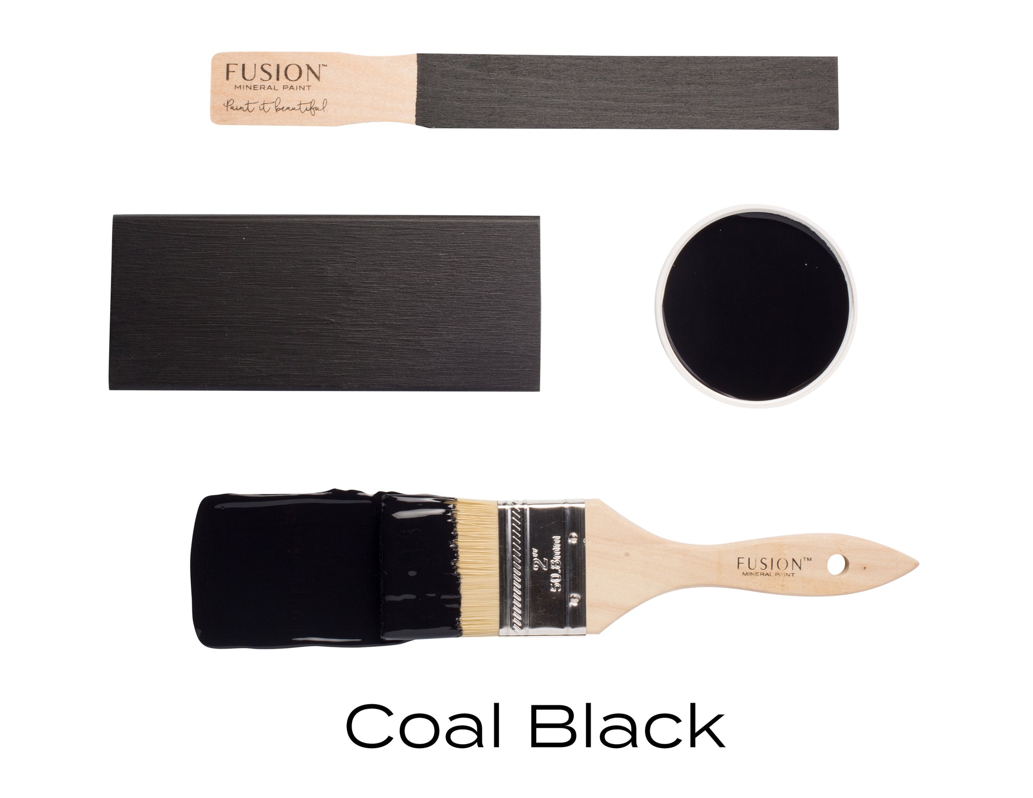 Fusion Mineral Paint - Coal Black – Finders Keepers Brantford Shop