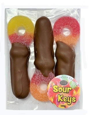 Chocolate Dipped Sour Keys