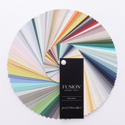 Fusion Mineral Paint Fan Deck - True Paint Samples