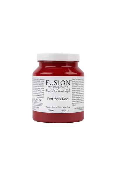 Fusion Mineral Paint - Fort York Red