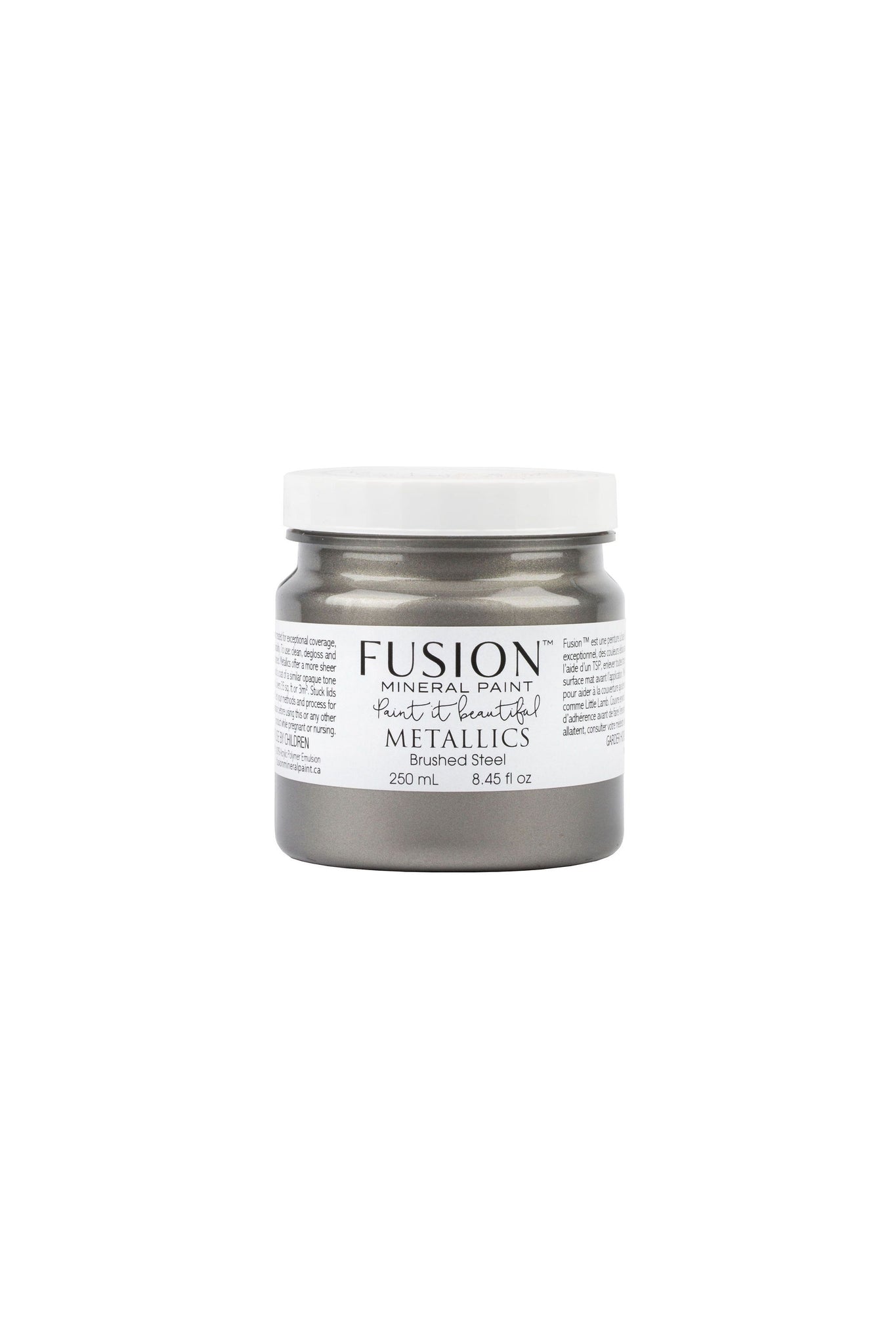 Fusion Mineral Metallics - Brushed Steel