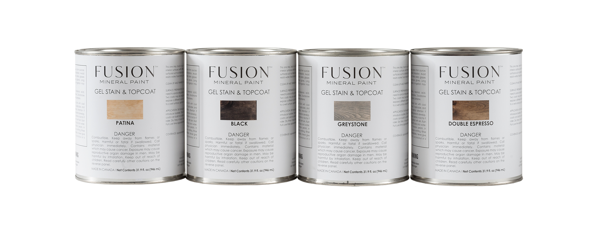 Fusion Mineral Gel Stain & Top Coat