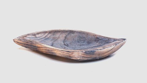 Wooden Swirl Bowl