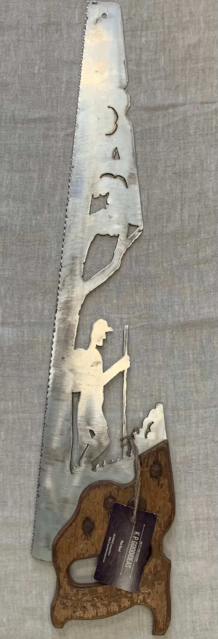 KPGI Vintage Hand-Cut Decor Saw
