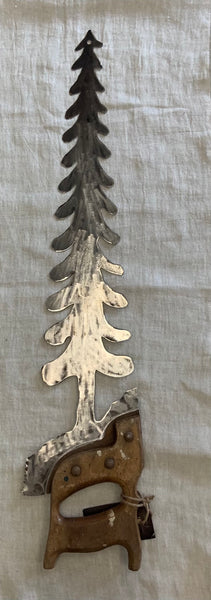 KPGI Vintage Hand-Cut Decor Saw