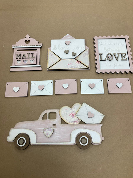 JJT- DIY Truck Valentine Tier Tray Kit