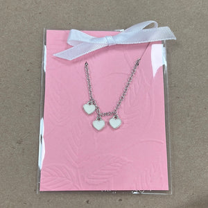 Kids 3 Hearts Necklace
