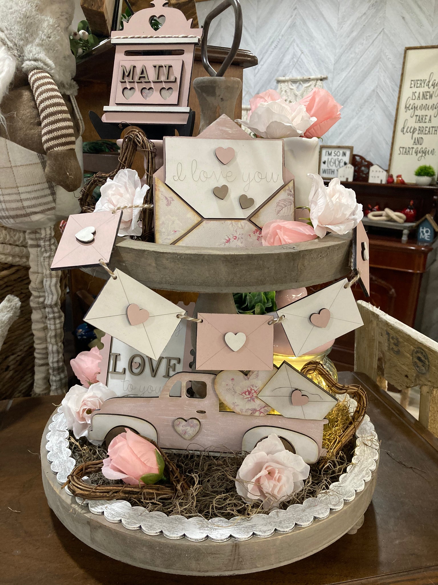 JJT- DIY Truck Valentine Tier Tray Kit