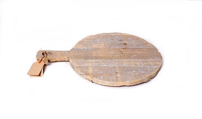 Round Wood Cutting Board - Small 17x13”