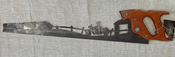 KPGI Vintage Hand-Cut Decor Saw