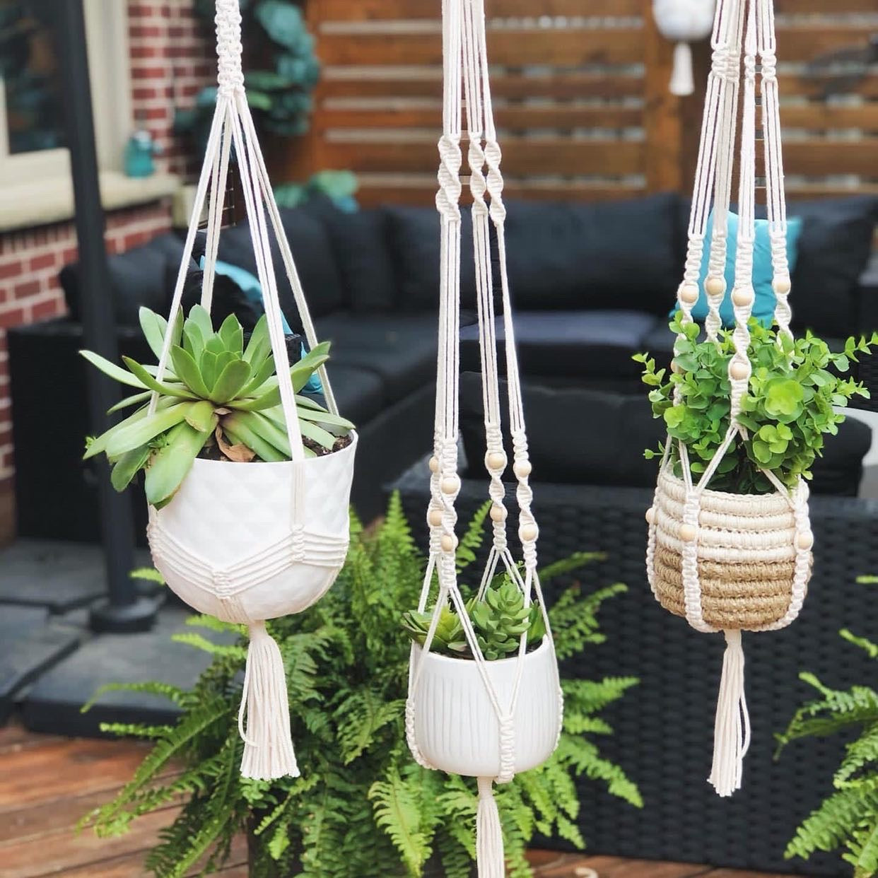 AFA Macrame - Pot Hanger $40