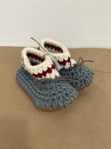 Knit Lined Slippers Grey Colour- Youth