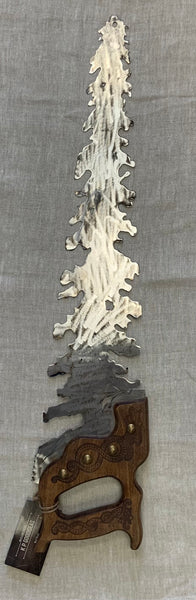 KPGI Vintage Hand-Cut Decor Saw