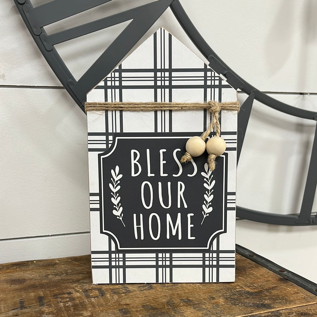 Bless Our Home Sign