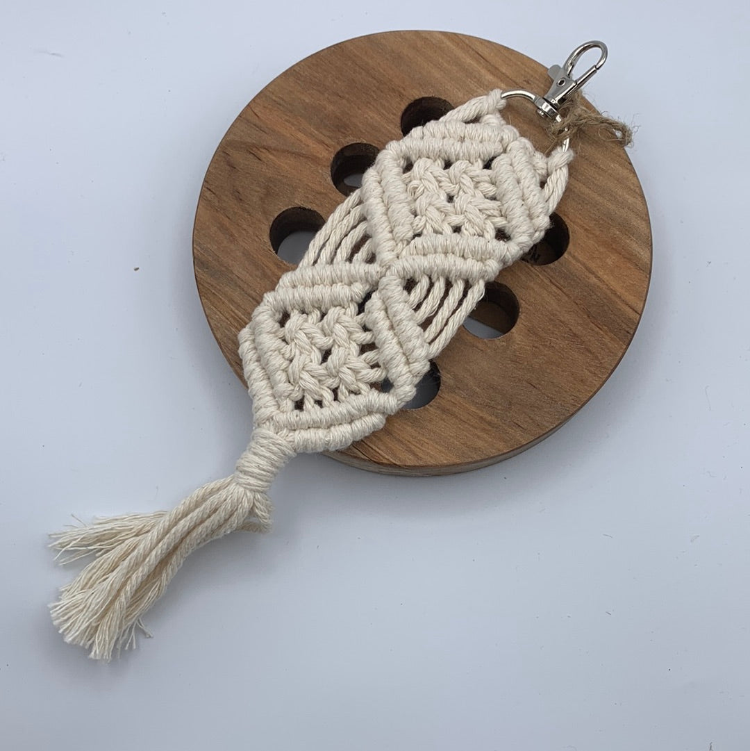 AFA- Macrame w/clip $15