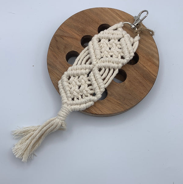AFA- Macrame w/clip $15