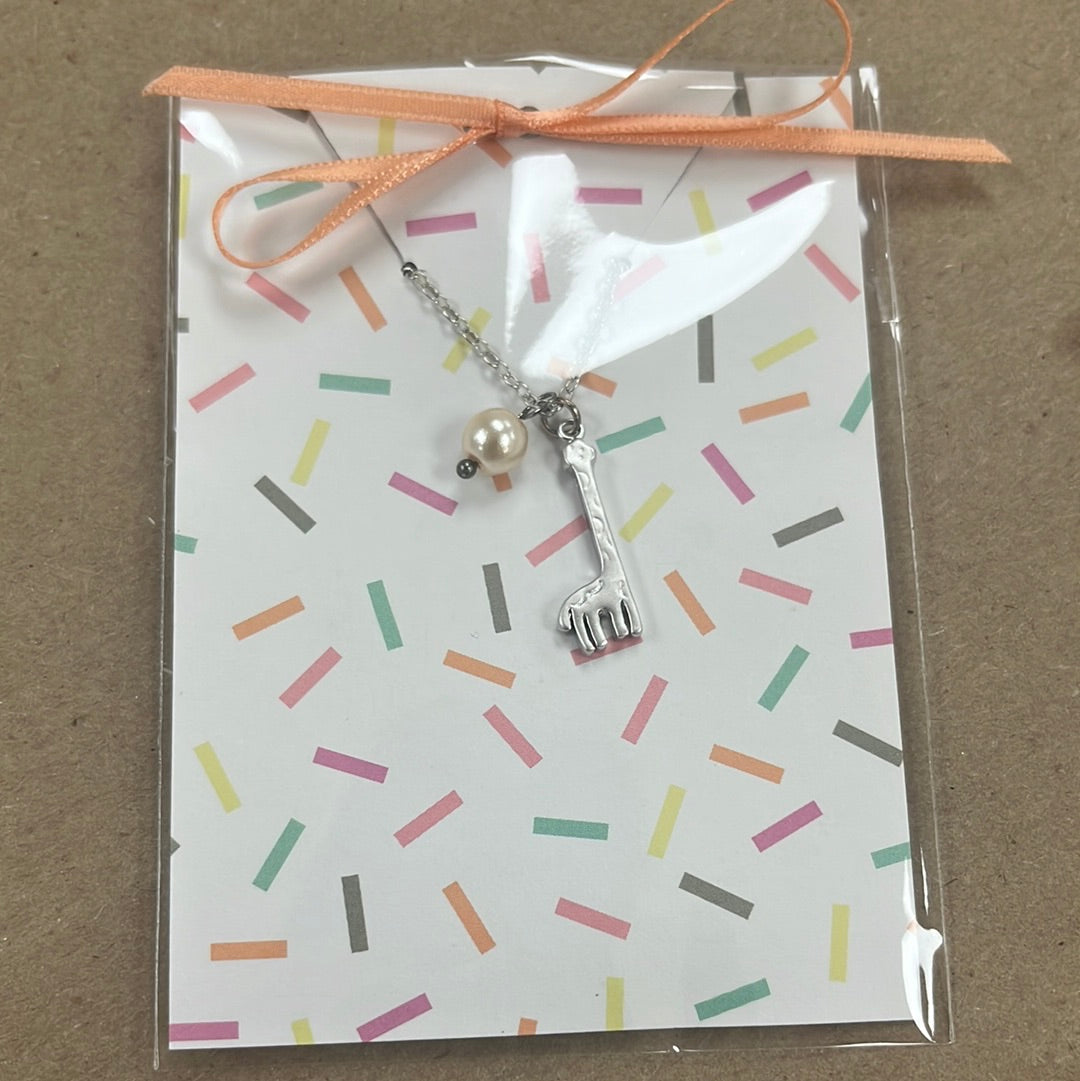 Kids Giraffe Necklace