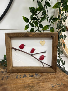 PA-Pebble Art Cardinals